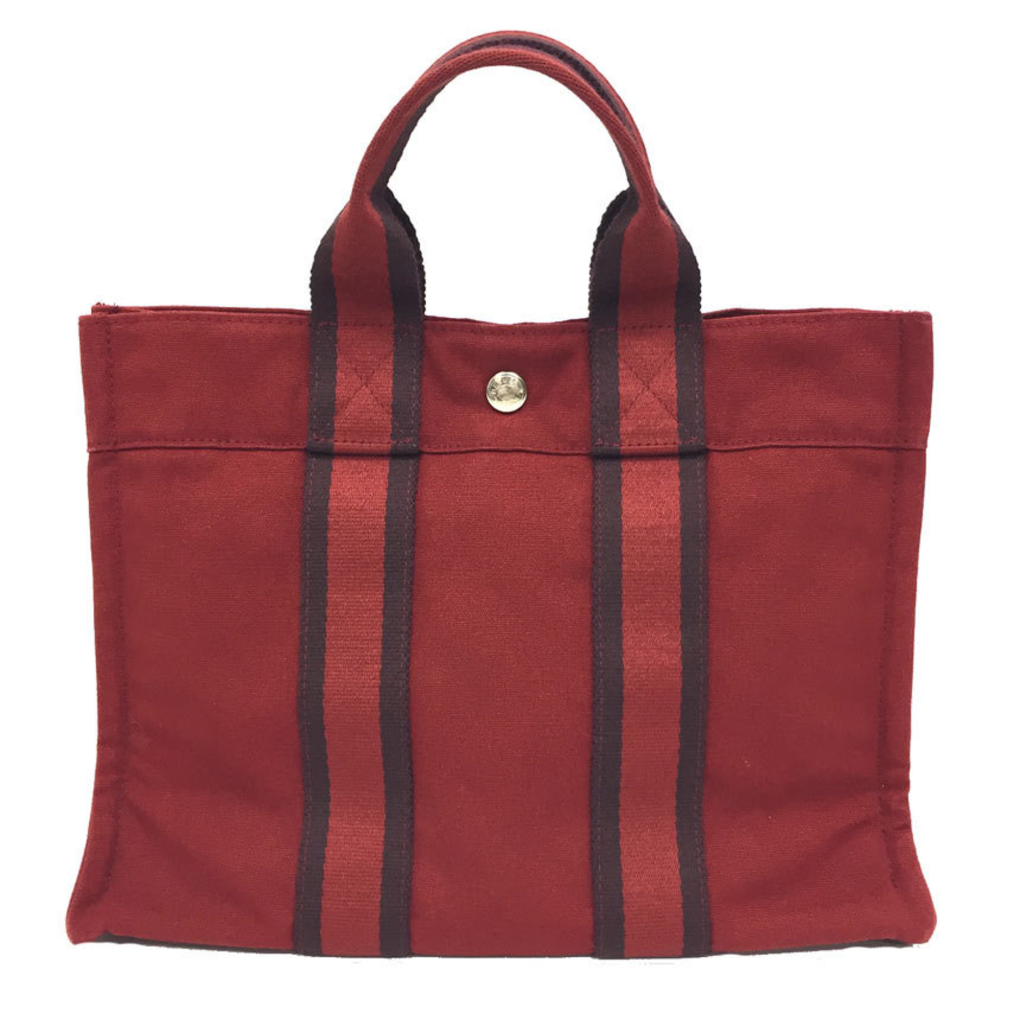Hermes Four Toe Pm Tote Bag Hand Red